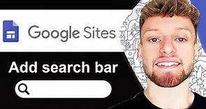 How To Add Search Bar in Google Sites - Full Guide