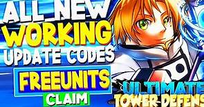 *NEW* ALL WORKING ARTIFACTS CODES FOR ULTIMATE TOWER DEFENSE! ROBLOX ULTIMATE TOWER DEFENSE CODES