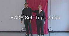 RADA Self-Tape guide