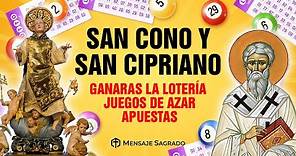 🙌Ganarás la LOTERÍA, ganarás en JUEGOS DE AZAR y APUESTAS🍀Oración a San Cono y a San Cipriano😇