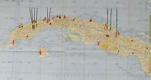 Revelan el mapa secreto del "juicio final" de Kennedy y la Crisis de los Misiles en Cuba