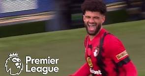 Philip Billing thumps Bournemouth in front of Leeds United | Premier League | NBC Sports