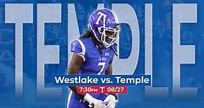 LIVE - Westlake HS Chaparrals vs. Temple HS Wildcats (OFFICIAL STREAM)