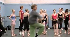Baryshnikov lesson in New York City Ballet (2003)