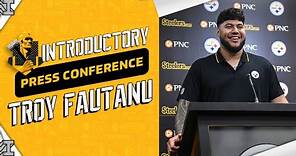 Troy Fautanu's Introductory Press Conference | Pittsburgh Steelers