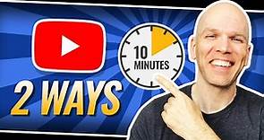 Live Stream Websites for YouTube: 2 Easy Ways in 10 Minutes