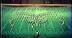 1983 Lone Oak High School "Kentucky Colonel" Marching Band at MTSU Contest of Champions