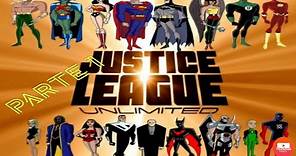 Todos los Personajes de la liga de la justicia ilimitada dc cómics