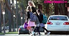 Ben Affleck & Jennifer Garner's Kids Get Taken To School By Their Nanny 3.28.17