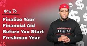 Financial Aid For Your Freshman Year of College