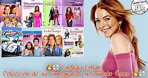 👩🏻‍🦰💿 Lindsay Lohan | Colección de su filmografía en formato físico: DVD y Blu-ray 👩🏻‍🦰💿