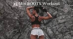 15 min BOOTY workout / no equipment 🐚