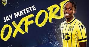 Jay Matete signs