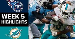 Titans vs. Dolphins | NFL Week 5 Game Highlights
