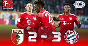Augsburgo - Bayern Múnich [2-3] | GOLES | Jornada 22 | Bundesliga