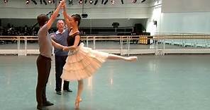 Frederick Ashton's The Two Pigeons in rehearsal – World Ballet Day 2015