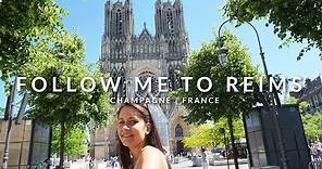FOLLOW ME TO THE CHAMPAGNE: City Guide to Reims in France | Miss Malvina