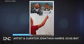 Artist Jonathan Harris Discusses ‘Critical Race Theory’ Painting