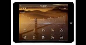 Yahoo Weather iPad App