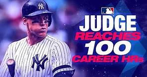 All of Yankees OF Aaron Judge's first 100 career homers