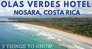 Nosara, Costa Rica - Olas Verdes Hotel || Eco-friendly Hotel Costa Rica