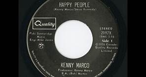 Kenny Marco - Happy People/Happy People (Instrumental)(1976)