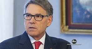 Energy Secretary Rick Perry to resign from the White House