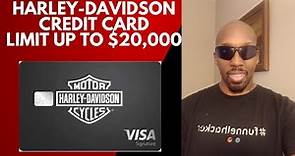 Harley-Davidson Visa Credit Card | Credit Limit Up To $20,000