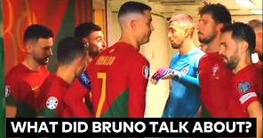 Bruno Fernandes being real captain at Portugal team