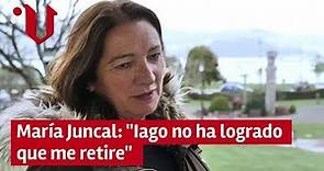 IAGO ASPAS | María Juncal: "Iago no ha logrado que me retire"