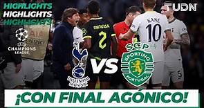 Highlights | Tottenham vs Sporting Lisboa | UEFA Champions League 22/23-J5 | TUDN