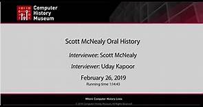 Oral History of Scott McNealy