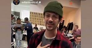 Heres a video of Grant Gustin dancing on the W4E instagram’s story on 1/11/24