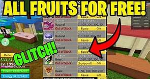 *GLITCH* HOW TO GET ALL FRUITS IN BLOX FRUITS FOR FREE (2022,2023)