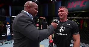 Darren Elkins Octagon Interview | UFC Vegas 32