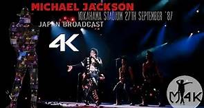 Michael Jackson - Live At Yokohama Japan Broadcast, 1987 | 4K Full Concert
