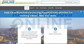 Rancho Cordova Online: How to Pay for a License Online