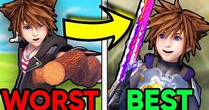 Ranking *EVERY* Kingdom Hearts Keyblade Transformations (WORST TO BEST)