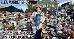 THE BEST FLEA MARKET IN THE WORLD?!? I Had To Buy Extra Luggage To Get It All Home! Shop With Me!