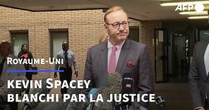 Kevin Spacey reconnu non coupable d'agressions sexuelles | AFP