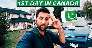 First Day Of Pakistani Student In Canada | Moving to Canada From Pakistan|