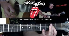 Sympathy For The Devil Guitar Lesson - The Rolling Stones