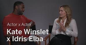 Kate Winslet x Idris Elba | Actor x Actor Conversation | TIFF 2017