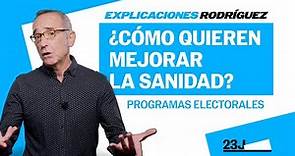 ELECCIONES | ¿Qué dicen los programas electorales del PSOE, PP, Sumar y Vox sobre sanidad? | EL PAÍS