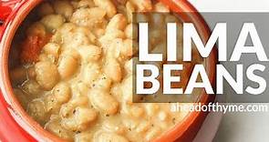 Easy Lima Beans