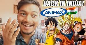 Animax is Back in INDIA! (Anime is India) @BBFisLive