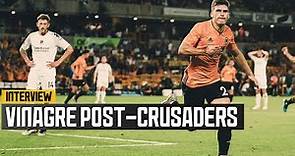 Goalscorer Vinagre talks new contract and Crusaders win