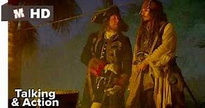 Pirates of The Caribbean 4 Hindi On Stranger Tides Talking Scene