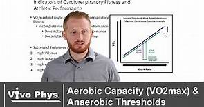 Aerobic Capacity (VO2max) and Anaerobic Thresholds