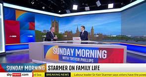 Sir Keir Starmer opens up on how his family has supported him as Labour leader